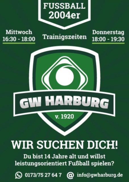 2004er Fußball Flyer - Wir suchen dich