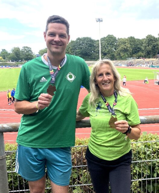Lukas Nordbeck Und Wiebke Baseda Vom Sv Grün Weiss Harburg 2026