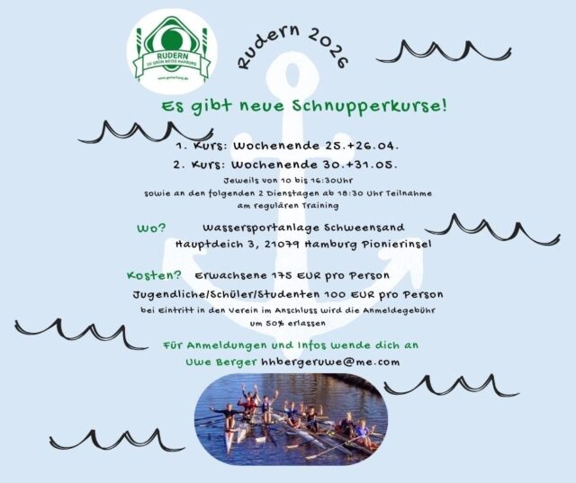 Ruder Schnupper 2026
