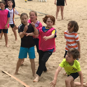 SG Harburg Minis beim Beachday