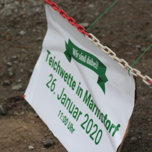 Teichwette 2020 Plakat